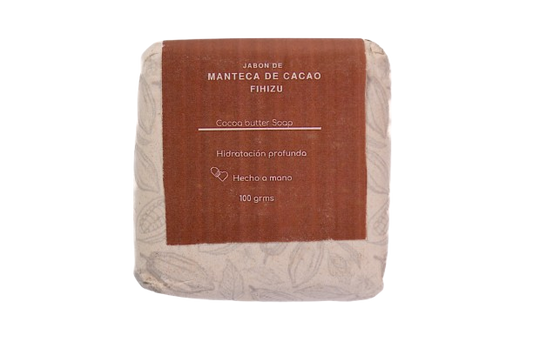 Jabon artesanal de Manteca de Cacao.